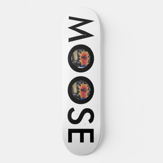 MOOSE SKATEBOARD BRÄDA 20 CM (Framsida)
