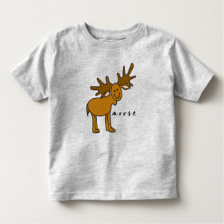 Moose Småbarn T-Shirt eller Top (med bas)