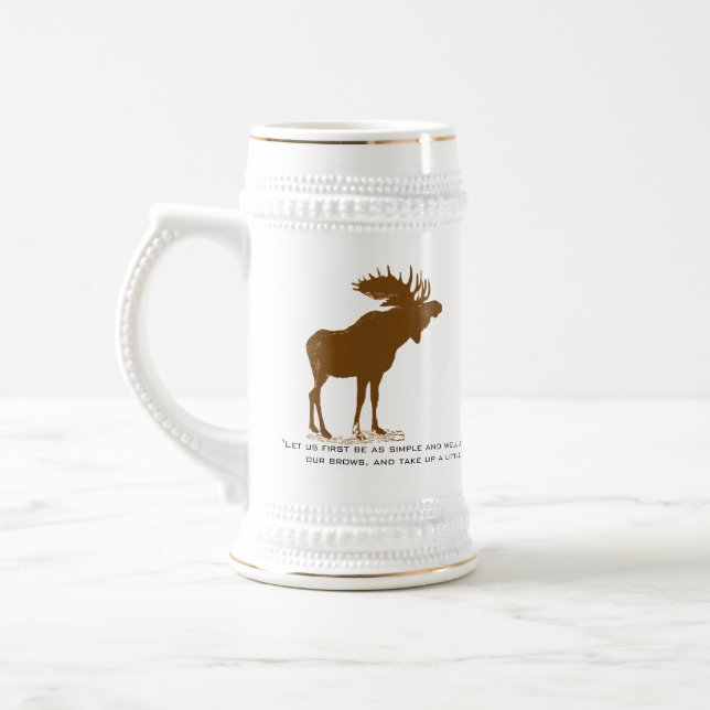 Moose Stein-Walden, Henry David Thoreau Quote Sejdel (Vänster)