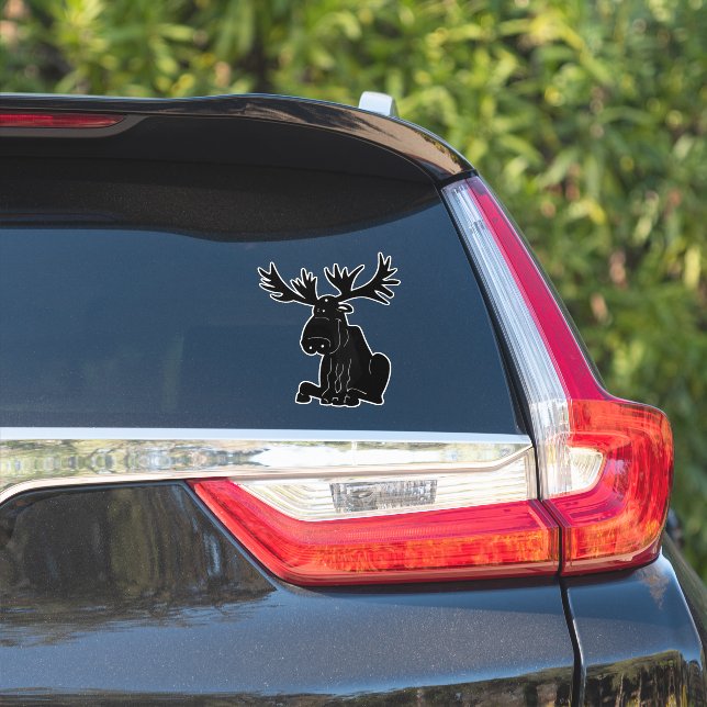 Moose Sticker Klistermärken (Bilsidan)