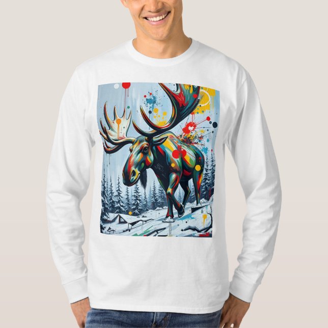 Moose t-shirt  (Framsida)