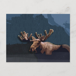 Moose Talk-vykort Vykort