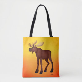 Moose - Tote Bag Tygkasse