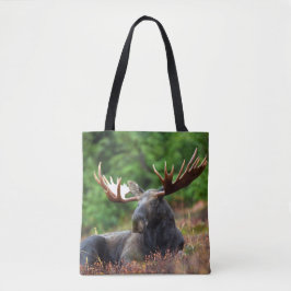 Moose Tote Bag Tygkasse