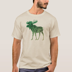 Moose Träd T Shirt