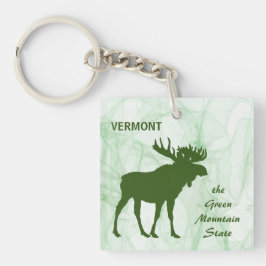 Moose, Vermont, bergsstaten Grönt