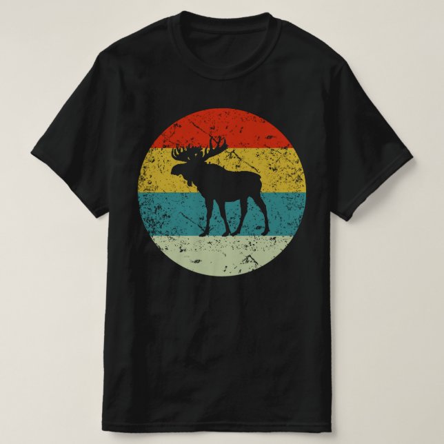 MOOSE-vintage T Shirt (Design framsida)