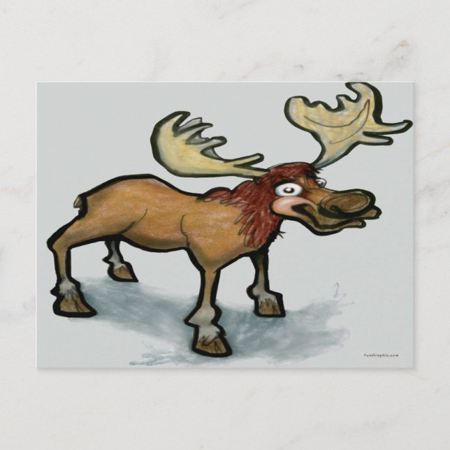 Moose Vykort (Framsida)