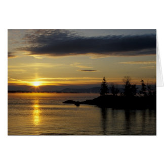 Moosehead Sjö, Maine Hälsningskort