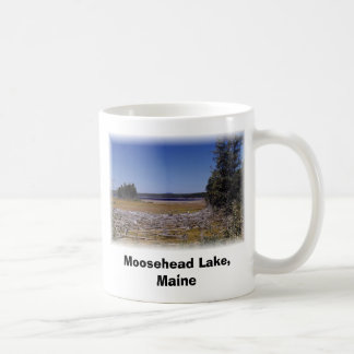 Moosehead sjö, Maine Kaffemugg