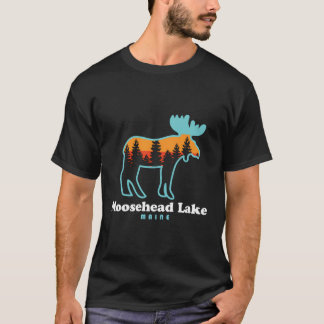 Moosehead Sjö Maine - Moose Moosehead Sjö T Shirt