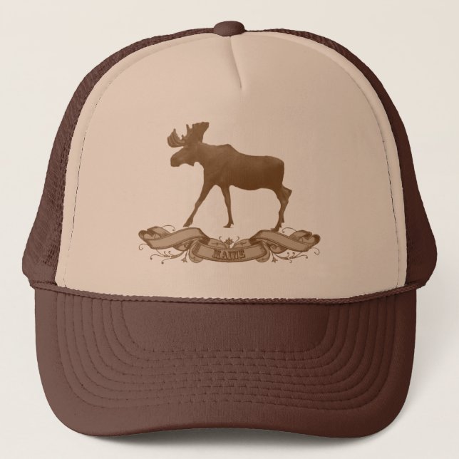 moosemaine truckerkeps (Framsida)