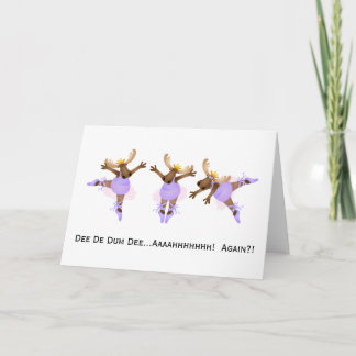 Mooserina Clumsy Moose kommer snart en Kort