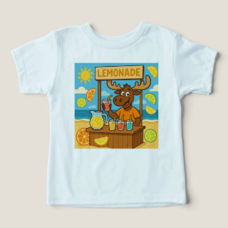 Moose's Lemonadstånd – Sött & Soligt Sommar T-Shir T Shirt