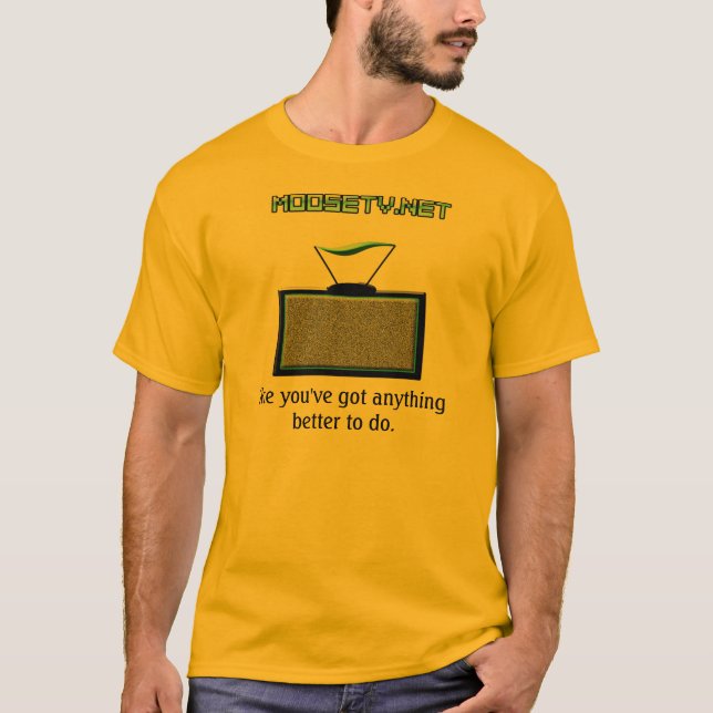 MooseTV skjorta Tee Shirt (Framsida)