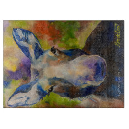 Moosey Moose Glass Cshing Board