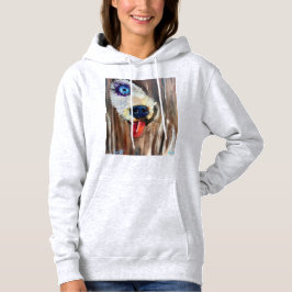 Moosey Moose & Puppy Sled Hund T Shirt