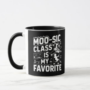 Moosic-klassen är min favoritundervisningen Moo Co Mugg