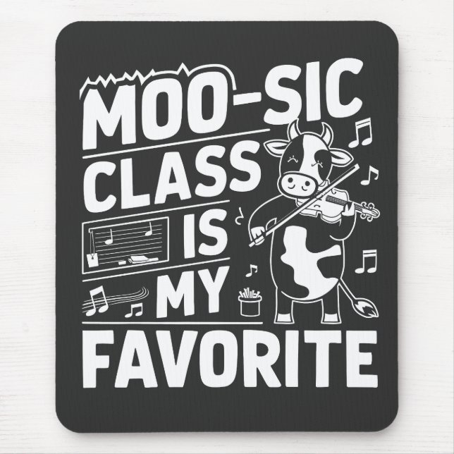 Moosic-klassen är min favoritundervisningen Moo Co Musmatta (Framsidan)
