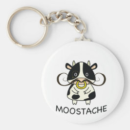 Moostache Nyckelring