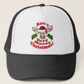 moosy christmas truckerkeps
