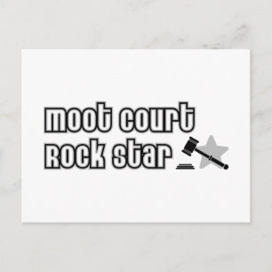 Moot Court-Rockstjärna Vykort