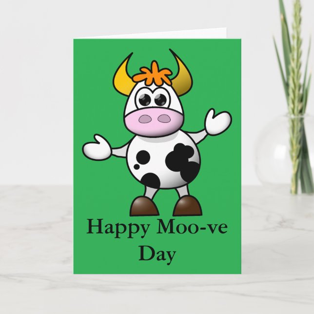 Moove-kort för lycklig kort (Framsida)