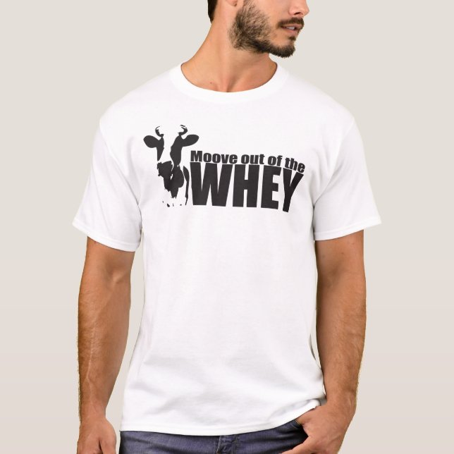 Moove ut ur WHEYEN - ljus skjorta T Shirt (Framsida)