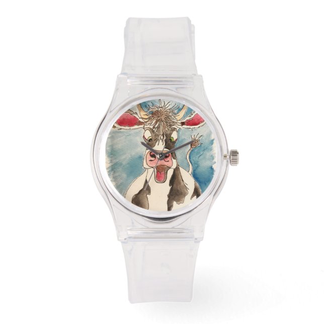 Moowhaat-tiden är det!! armbandsur (Framsida)