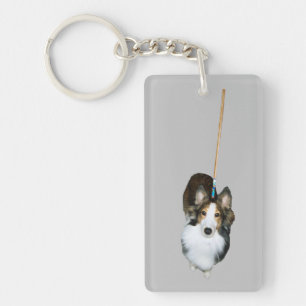 Mop-Hund Nyckelring