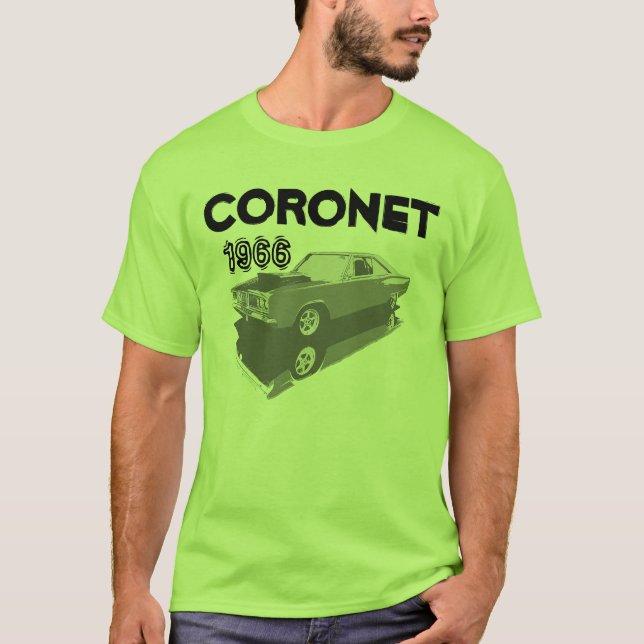 Mopar - 1966 Dodge Coronet T Shirt (Framsida)