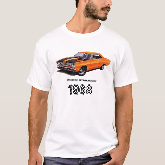 Mopar - 1968 Plymouth Road Runner - Satellite Tee (Framsida)