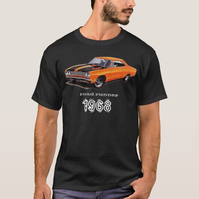 Mopar - 1968 Plymouth Road Runner - Satellite Tee (Framsida)