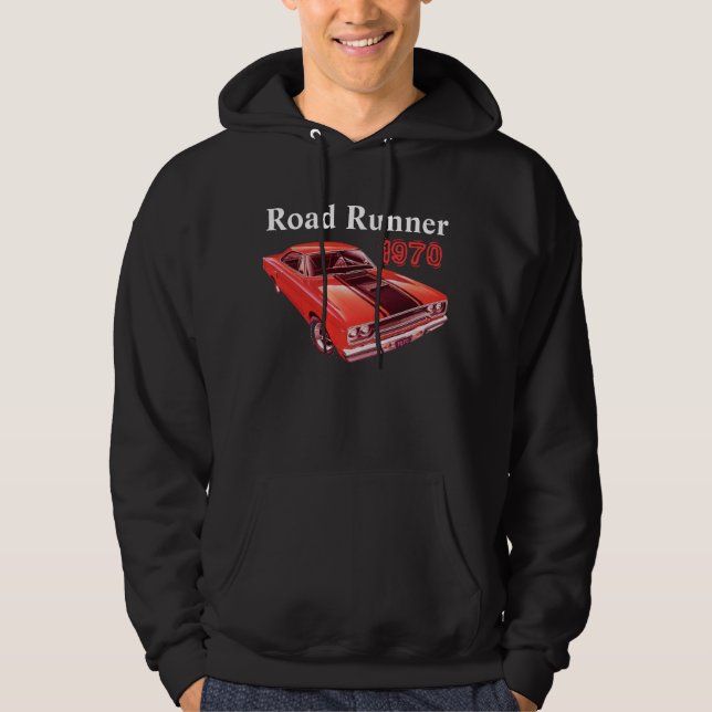 Mopar - 1970 Plymouth Road Runner - Satellite Sweatshirt Med Luva (Framsida)