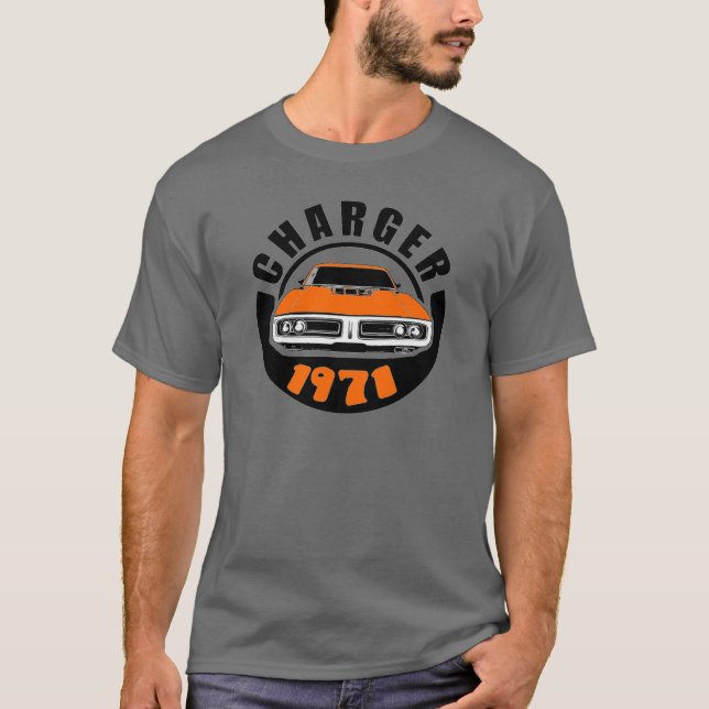 Mopar - 1971 Dodge Charger T-Shirt (Framsida)