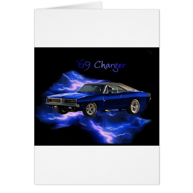 Mopar: "69 Dodge Charger Hälsningskort (Framsidan)