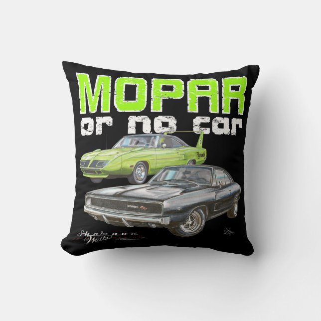 MOPAR eller Ingen bilfyllning Kudde (Framsida)