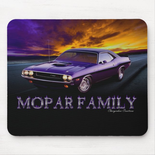 MOPAR-FAMILJMUSEN VADDERAR MUSMATTA (Framsidan)