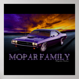 MOPAR FAMILY STOR POSTER