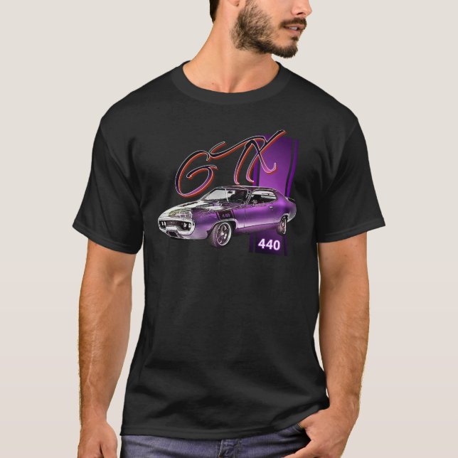 Mopar GTX 440  T Shirt (Framsida)