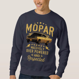 Mopar - kraftigt överdriven och respekterad T-Shi Lång Ärmad Tröja
