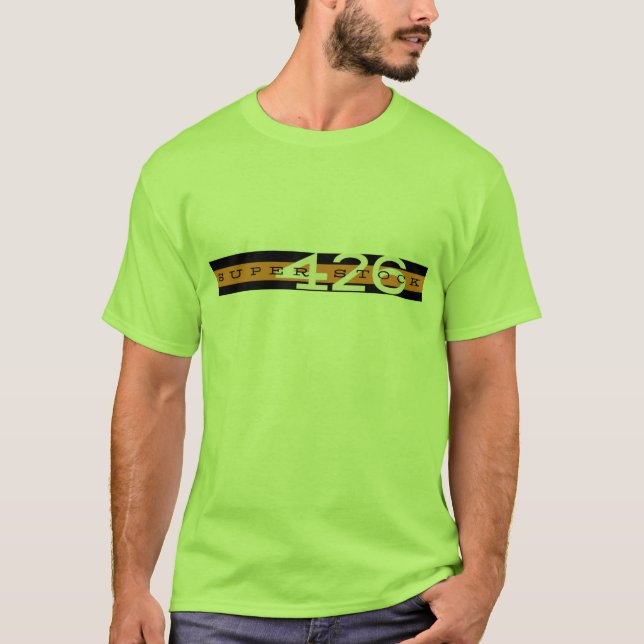 Mopar - Max Wedge 426 Super Stock T-shirt (Framsida)