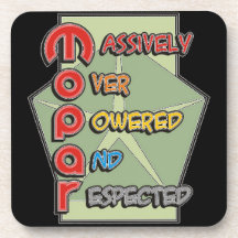 Mopar Muscle Car Beverage Coaster