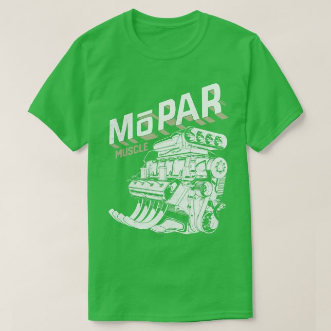 MOPAR MUSCLE T SHIRT (Design framsida)