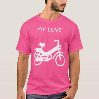 Moped Moped Two-Stroke 2-Stroke Say Motorcykel T Shirt