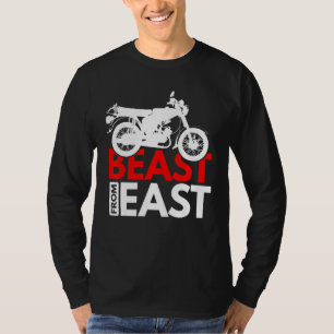 Moped S51 Simmi-Beast från Öster DDR motorcykel sa T Shirt