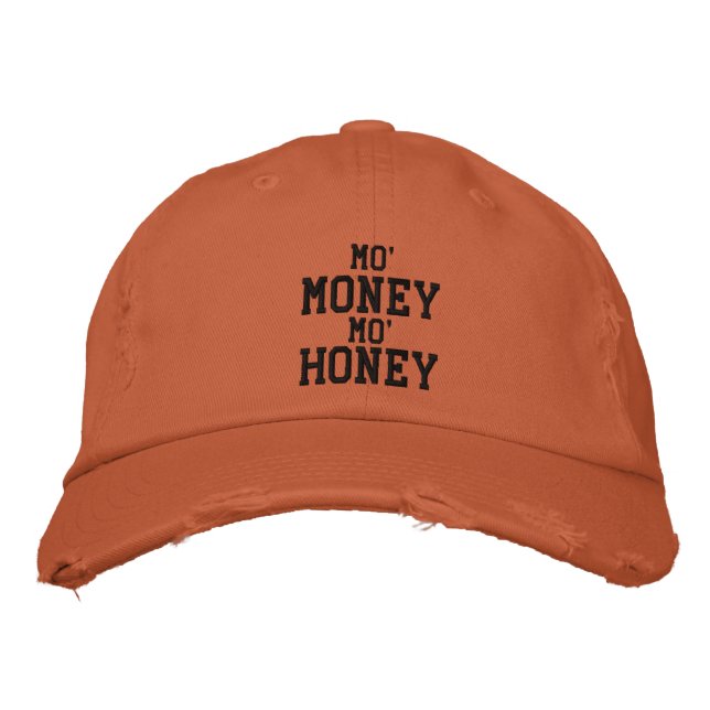 MO'PENEY MO'HONEY Embroized Cap Broderad Keps (Framsida)