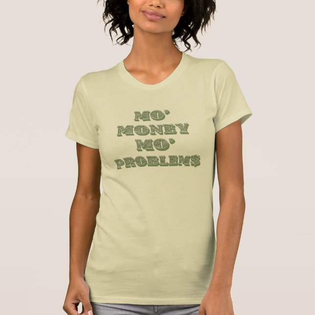 MO'PENGAR MO'S PROBLEMS Currency Stil Tee (Framsida)