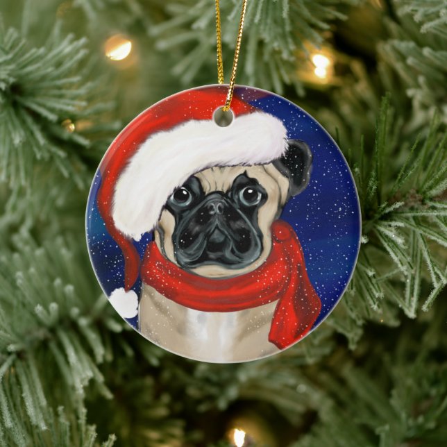 MOPPE JULGRANSPRYDNAD KERAMIK (Träd)
