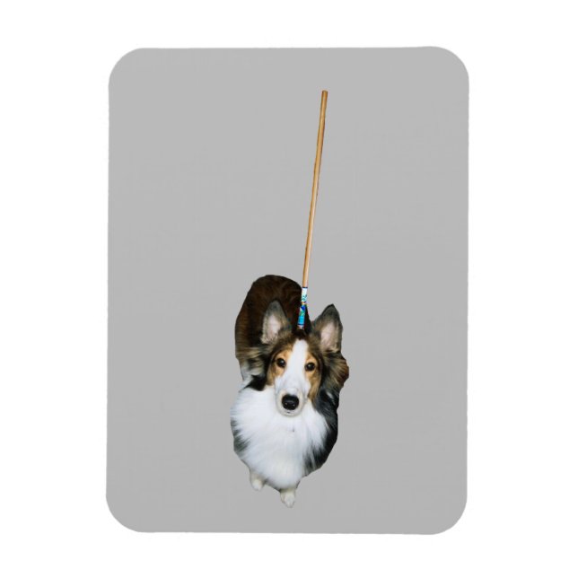 Mopphund Magnet (Vertikal)